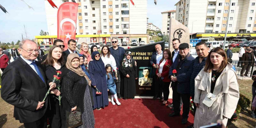 Şehit Bekir Can Kerek’in ismi Merkezefendi’de yaşayacak