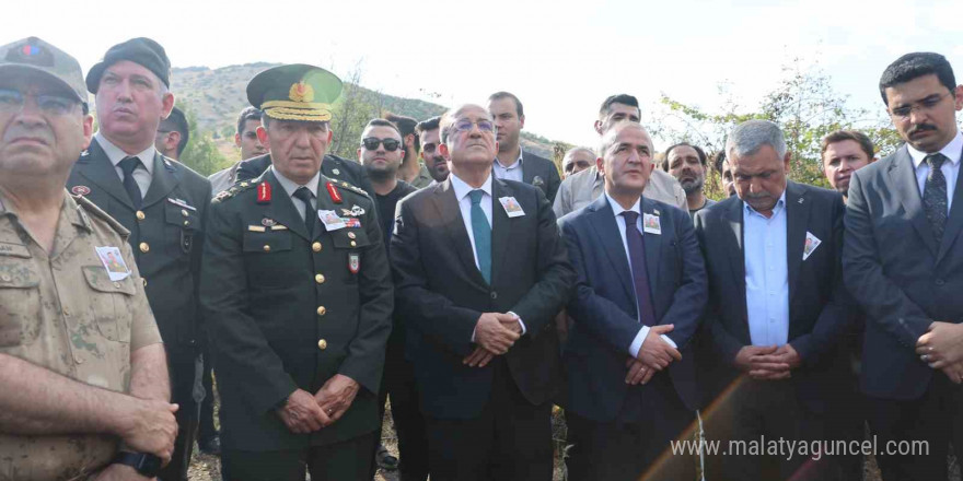 Şehit cenazesine katılan Bakan Yardımcısı Alpay: ’’Terörün kökünü kazıdık, kazımaya devam ediyoruz’’