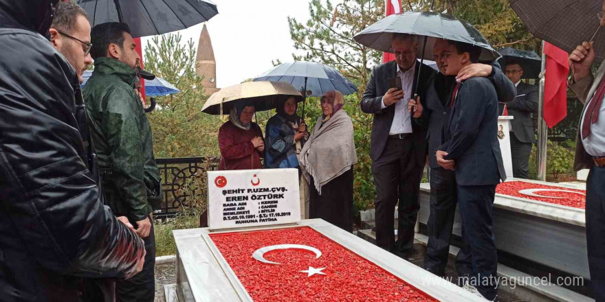 Şehit Eren Öztürk şehadetinin yıl dönümünde anıldı