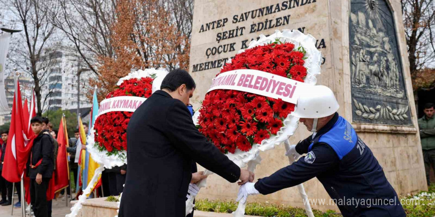 Şehit Kamil ve Özdemir bey minnetle anıldı