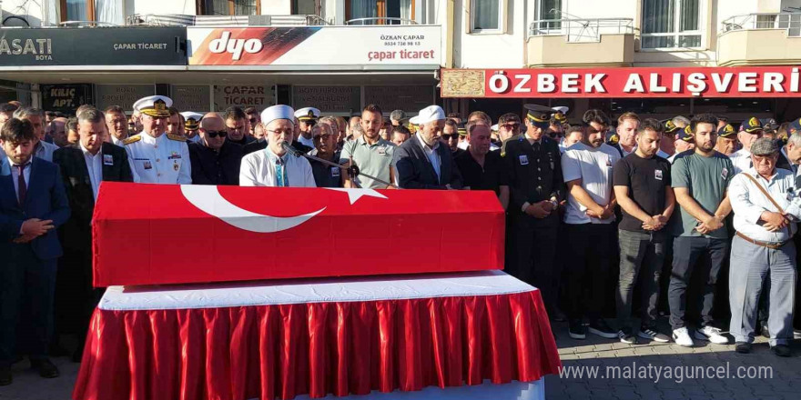 Şehit Piyade Uzman Çavuş Burak Geniş memleketi Yenice’de toprağa verildi