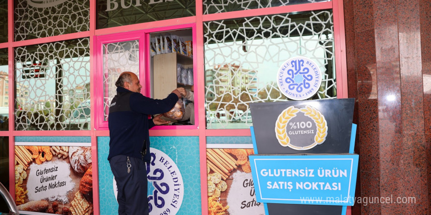 Selçuklu Belediyesi Glutensiz Satış Noktası çölyak hastalarının tercihi olmaya devam ediyor