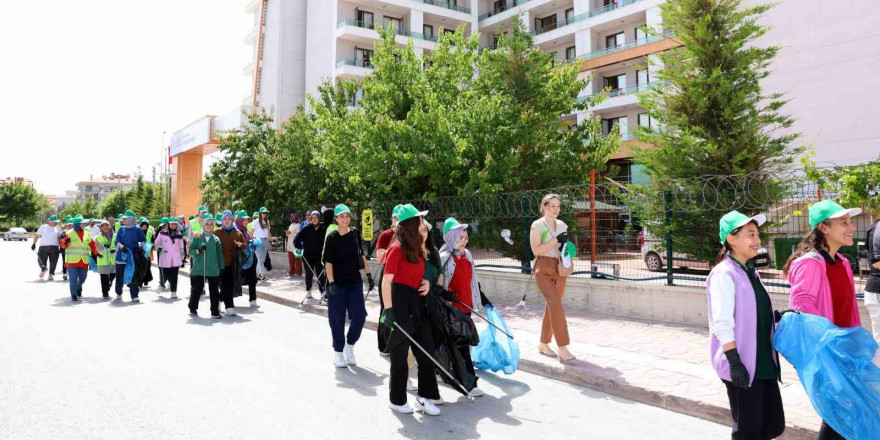 Selçuklu Belediyesi’nden Çevre Haftası’nda temizlik etkinliği