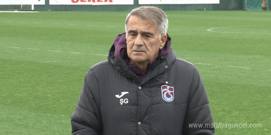 Şenol Güneş: 'Zor dönemi henüz bitirmiş değiliz'