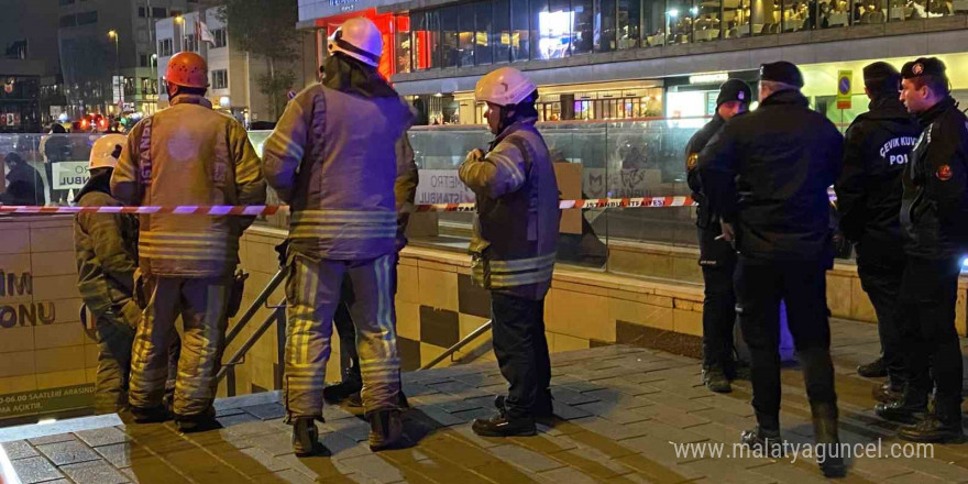 Seyrantepe-Hacıosman Metro Hattı’nın Taksim durağında intihar