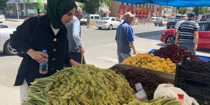 Sezonun son ışkınları tezgâhlarda yerini aldı