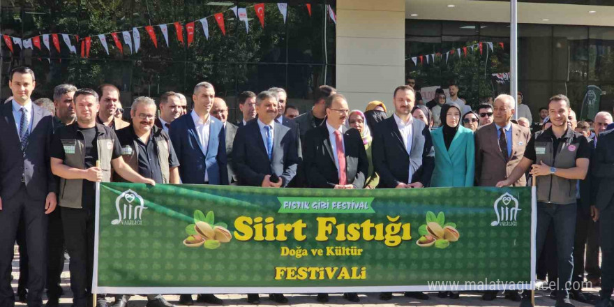 Siirt’te fıstık festivali başladı