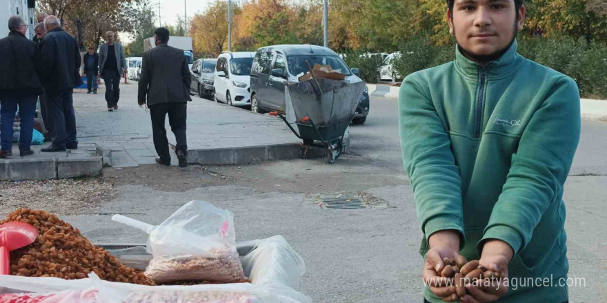 Siirt’te kestane yerine “meşe palamudu” tezgahta yer aldı