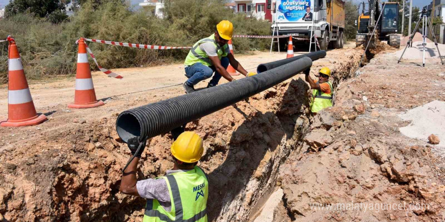 Silifke’de kanalizasyon projeleri devam ediyor