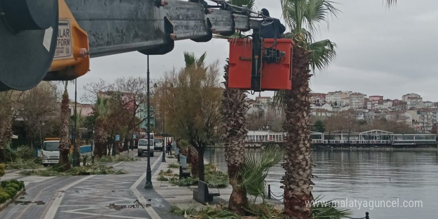 Silivri Belediyesi kışa hazırlık çalışmalarına devam ediyor