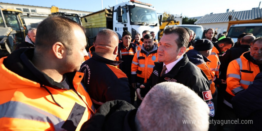 Silivri Belediyesi kışa hazırlık toplantısı yaptı