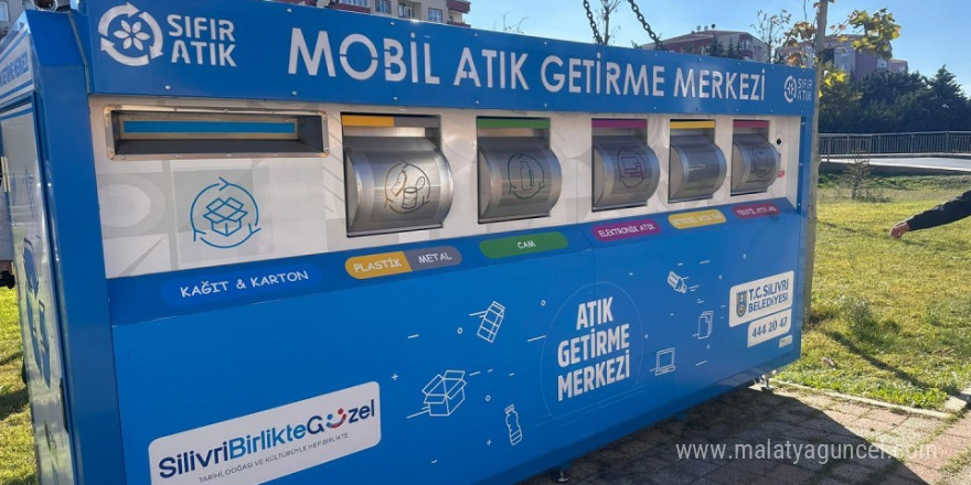 Silivri Belediyesi Mobil Atık Getirme Merkezlerinin sayısını artırıyor