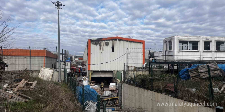 Silivri’deki fabrika yangını korkuttu