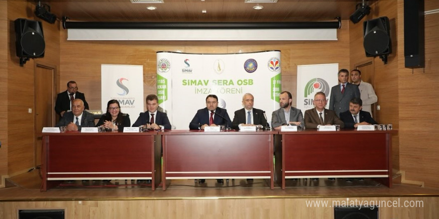 Simav TDİOSB’de yer tahsisi sözleşmeleri imzalandı