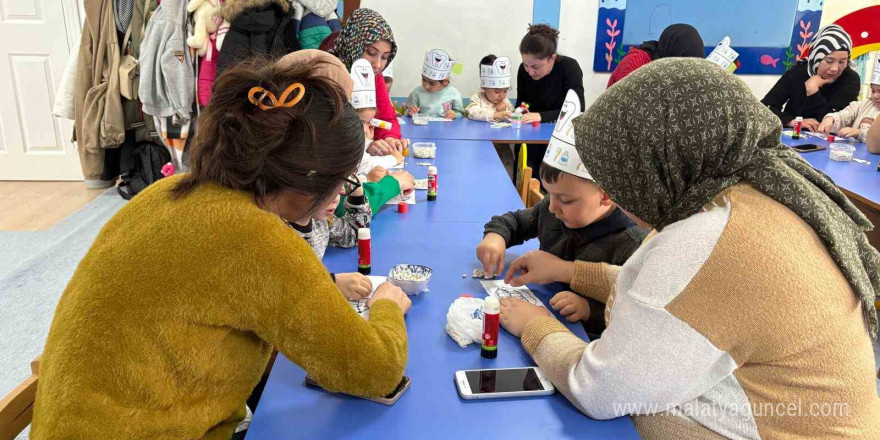 Sincan Belediyesi Temelli Anne-Çocuk Oyun Evinde ağız ve diş sağlığı etkinliği gerçekleştirildi