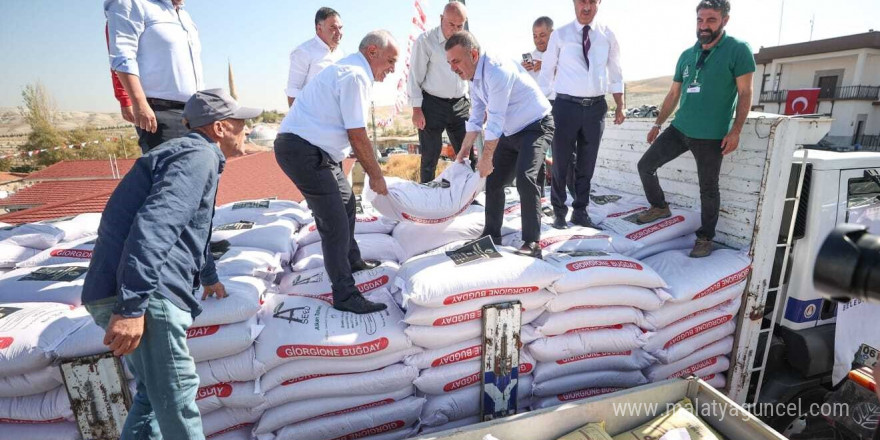 Sincan Belediyesi’nden buğday tohumu desteği