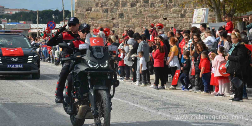 Sinop’ta Cumhuriyet Bayramı coşkusu