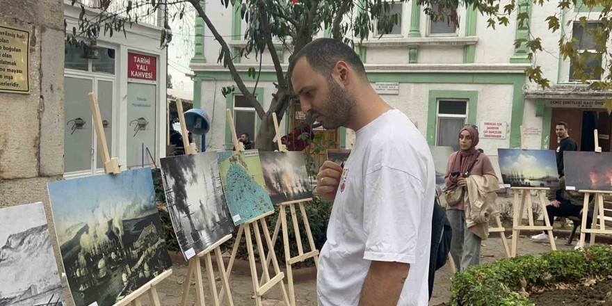 Sinop’ta deniz şehitleri için resim sergisi açıldı