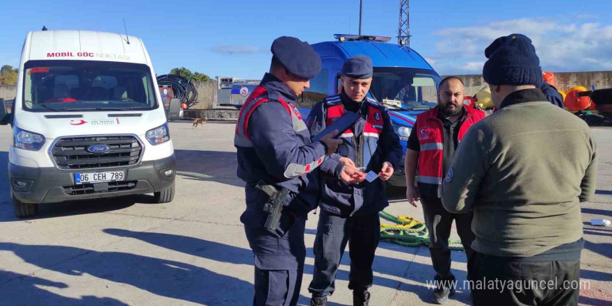 Sinop’ta düzensiz göçmen denetimi