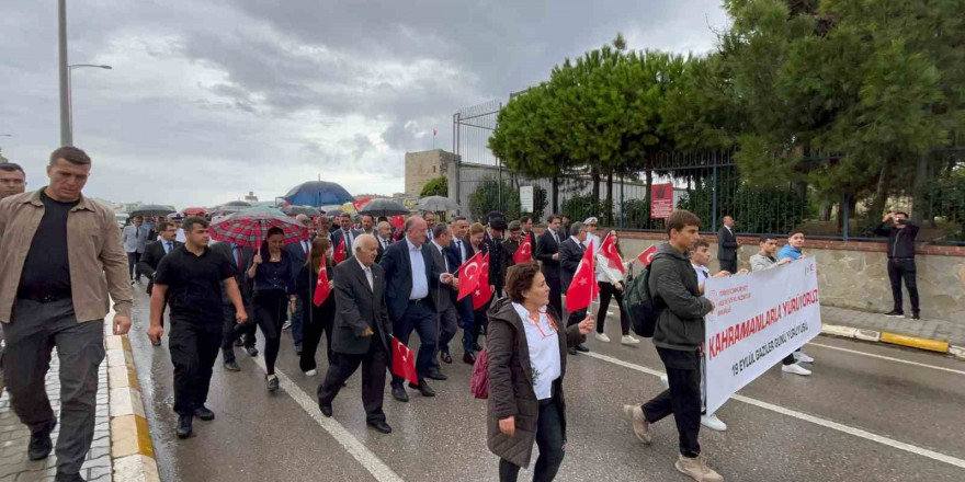 Sinop’ta Gaziler Günü: 'Kahramanlarla Yürüyoruz'