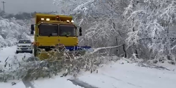 Sinop’ta kar nedeniyle taşımalı eğitime ara verildi