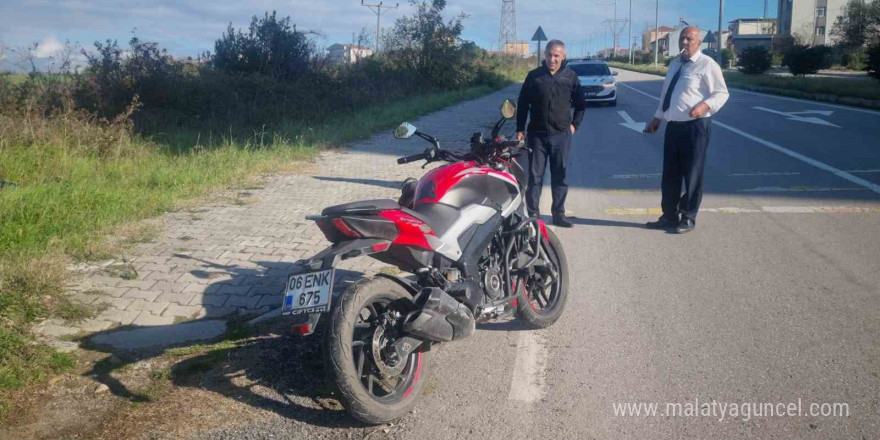 Sinop’ta motosiklet kazası