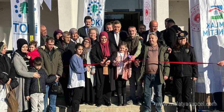 Sinop’ta TOKİ konutları anahtar teslim töreni