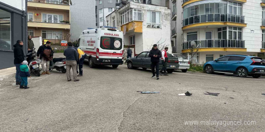 Sinop’ta trafik kazası: 1 yaralı