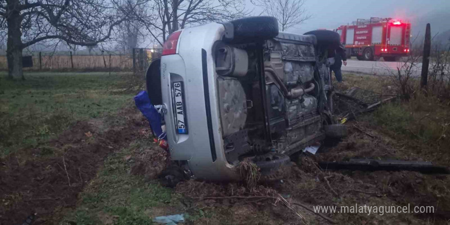 Sinop’ta trafik kazası: 2 yaralı