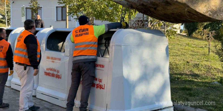 Şişli’den Atakum’a ’çöp konteyneri’ desteği