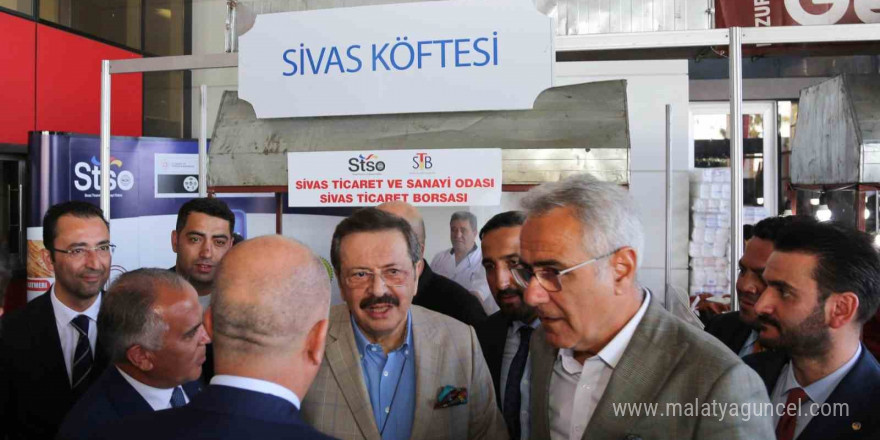 Sivas standı misafirlerini ağırladı