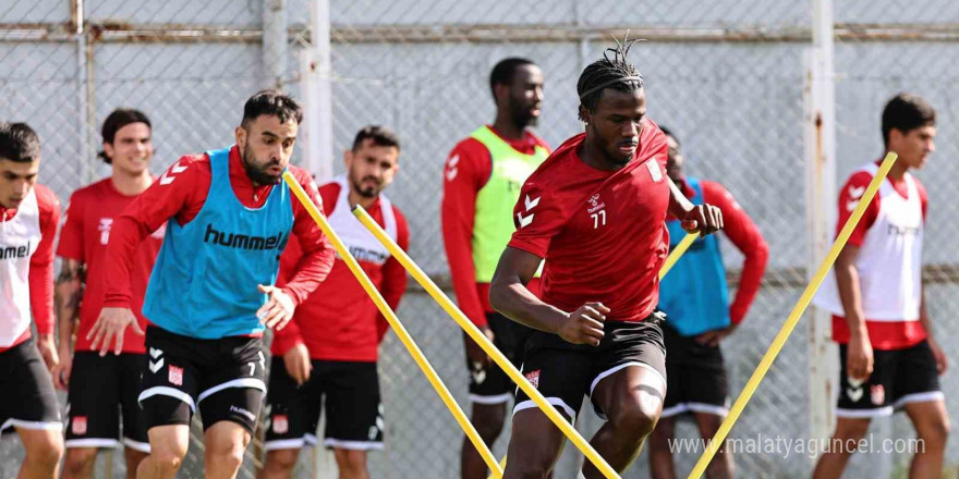 Sivasspor’da Hatayspor maçı hazırlıkları devam etti