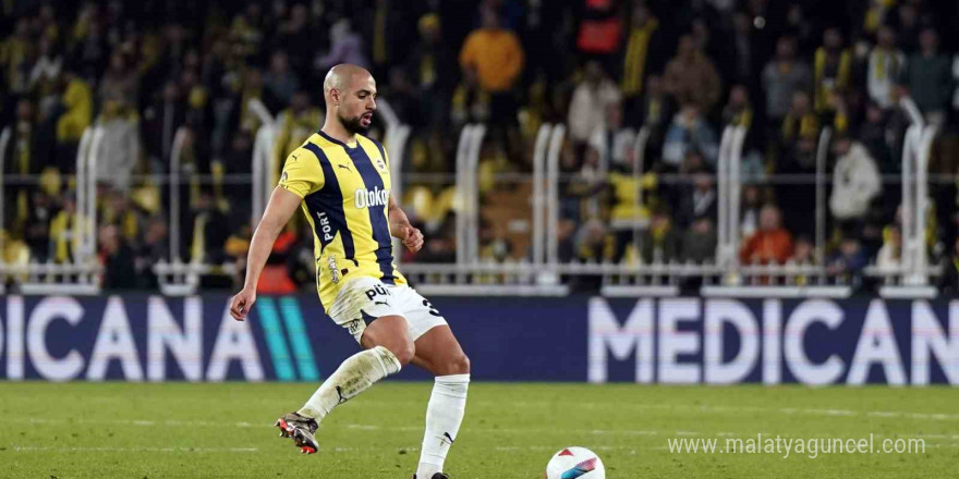 Sofyan Amrabat cezalı duruma düştü