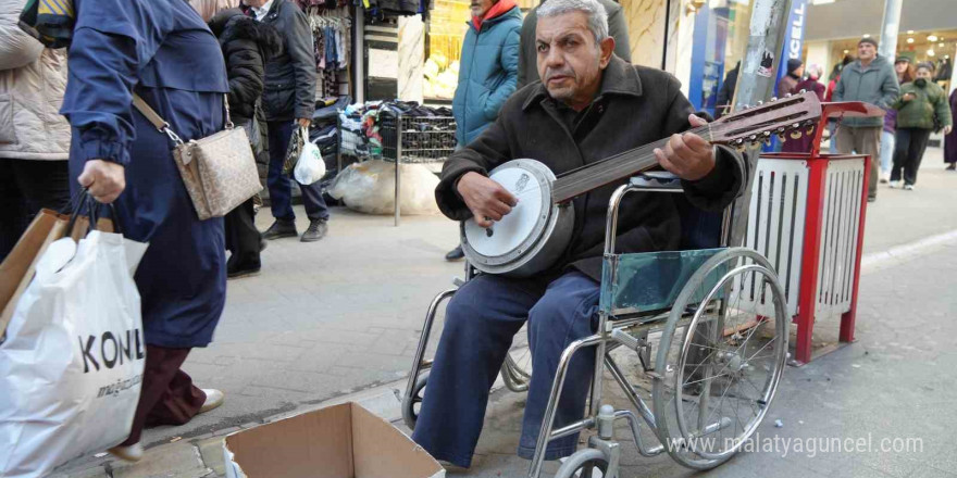 Sokak sanatçısı ’Cümbüşçü Hasan’ın dramı