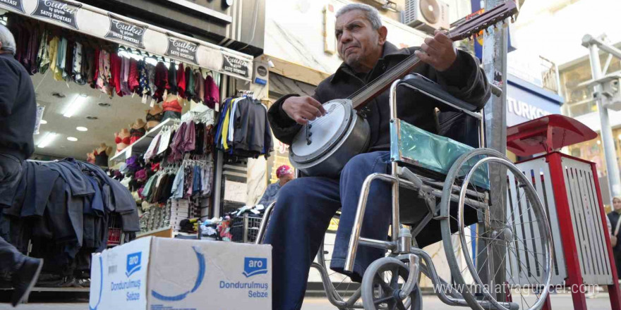 Sokak sanatçısı ’Cümbüşçü Hasan’ın dramı