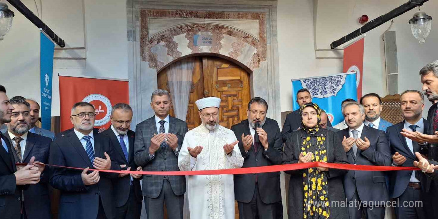 Sokullu Mehmet Paşa Medresesi Eğitim ve Kültür Merkezi hizmete açıldı