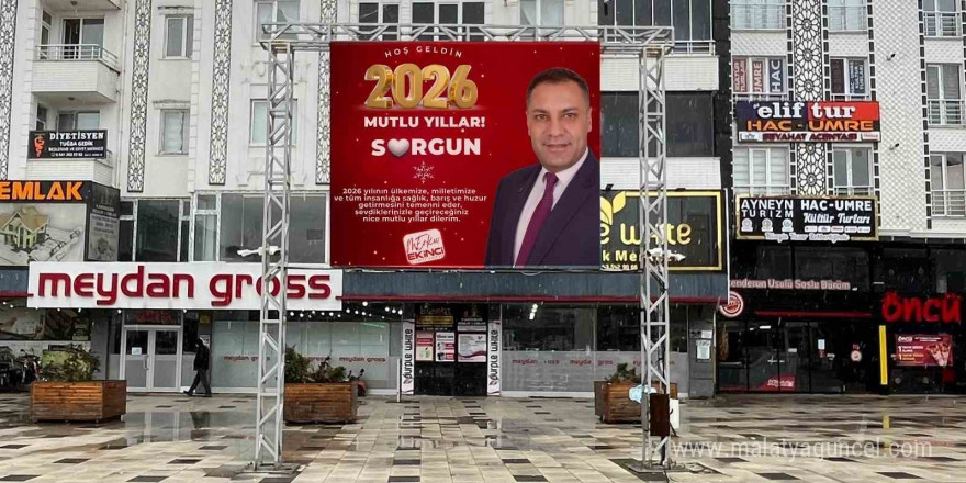 Sorgun Belediyesi 2026’ya ‘Merhaba’ diyor