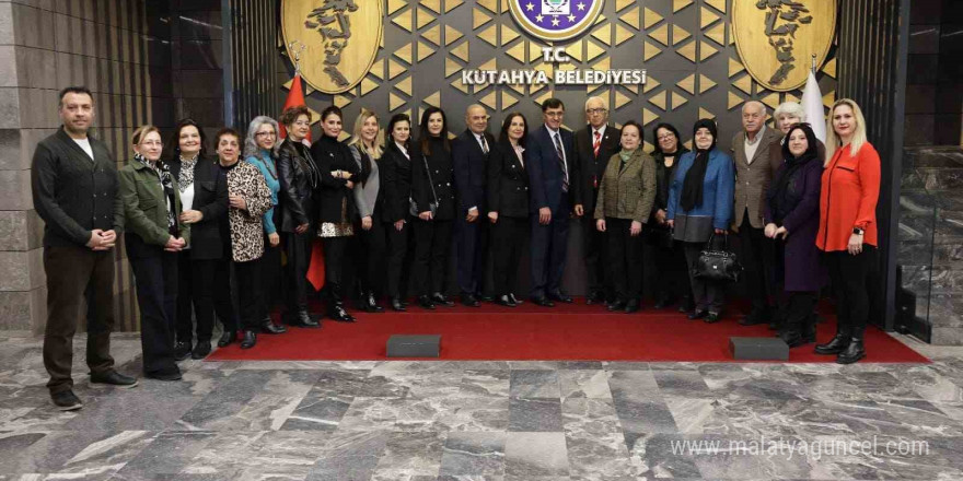 Sosyal Yardım ve Kültür Vakfı’ndan Başkan Kahveci’ye ziyaret