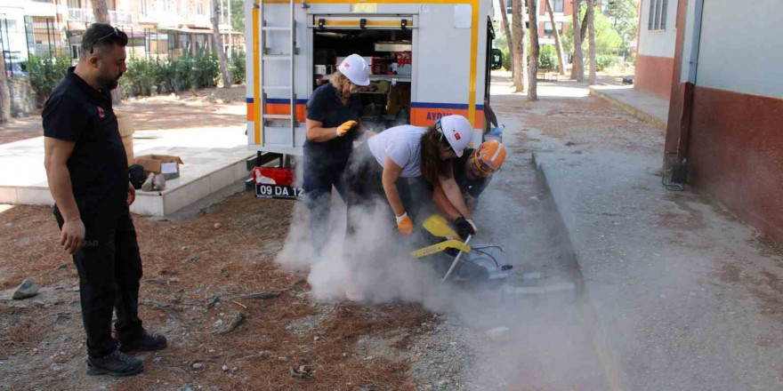 SÖTAK afetlere hazırlığa hız kesmeden devam ediyor