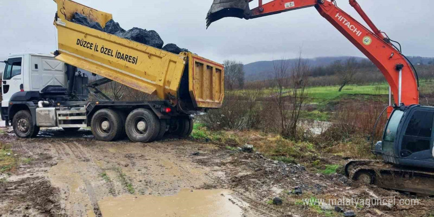 Su hattında güçlendirme çalışmaları