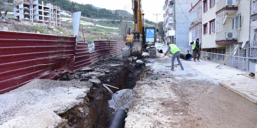 Su taşkınlarını önleyecek çalışmaya yerinde inceleme