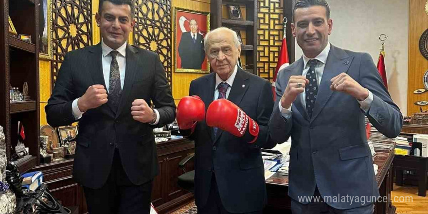 Suat Hekimoğlu, MHP Lideri Devlet Bahçeli’yi ziyaret etti