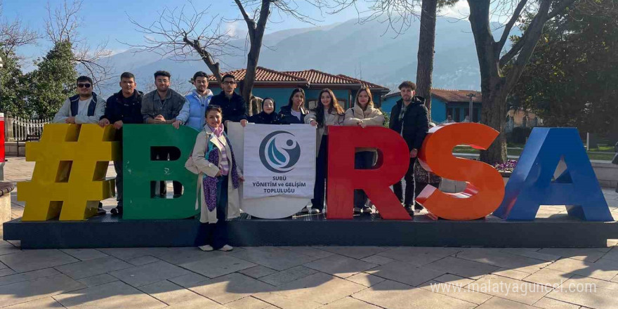 SUBÜ öğrencileri, Bursa’nın tarihi ve doğal güzelliklerini keşfettiler