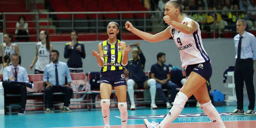 Sultanlar Ligi: Fenerbahçe: 3 - Nilüfer Belediyespor: 0