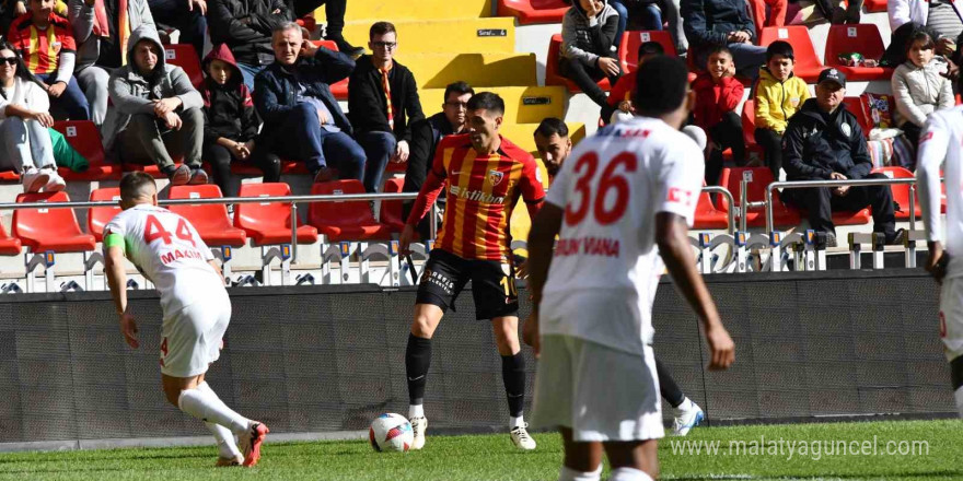 Süper Lig: Kayserispor: 2 - Gaziantep FK: 2 (Maç sonucu)