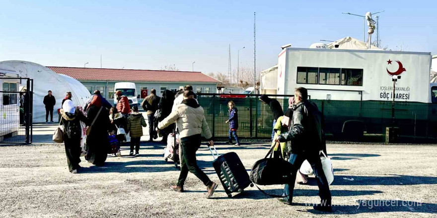 Suriye’ye gönüllü dönüşler sürüyor