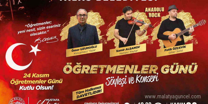 Talas’ta Öğretmenler Günü için özel program