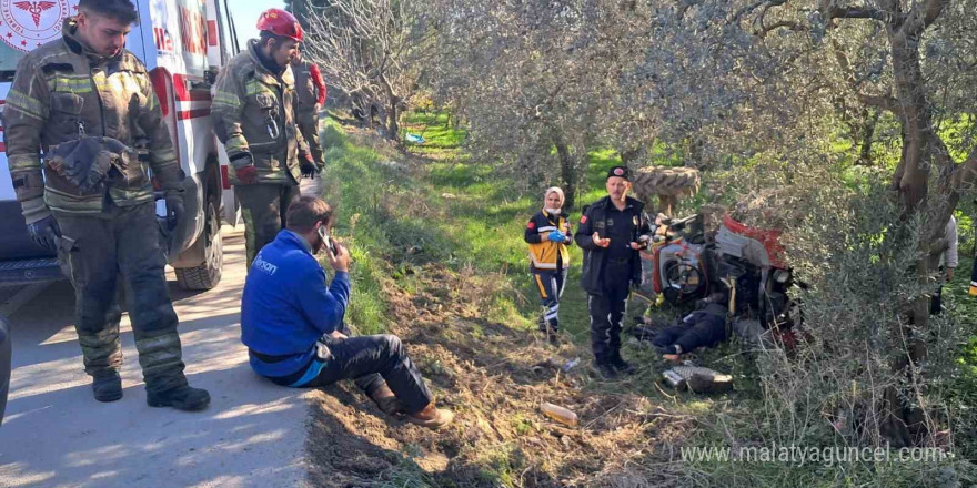 Tamire götürmek istediği traktörün altında kalan sürücü hayatını kaybetti