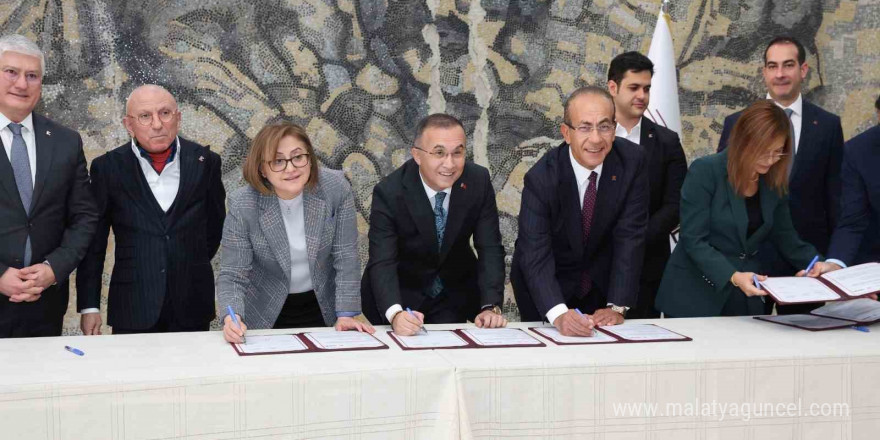 Tarım şehri Gaziantep için imzalar atıldı