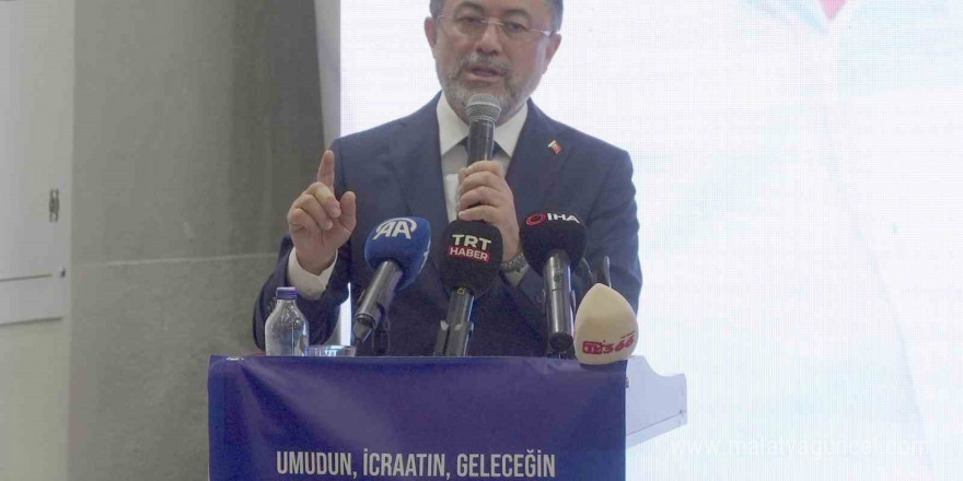 Tarım ve Orman Bakanı İbrahim Yumaklı: 